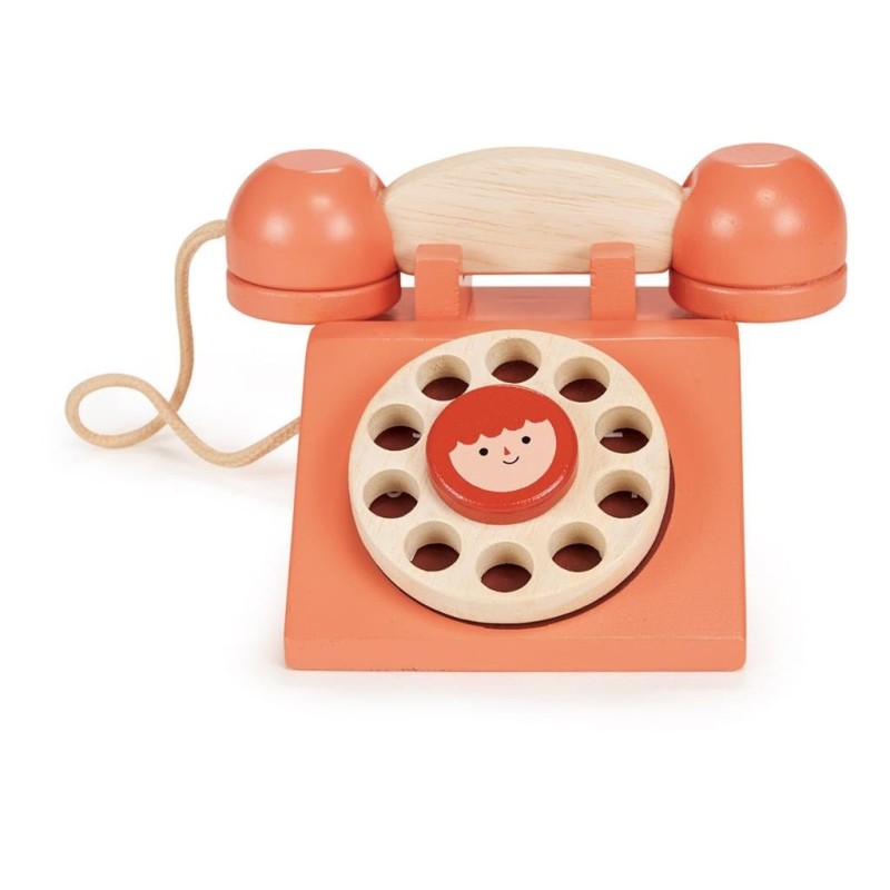 Ring Ring Telefoon Hout