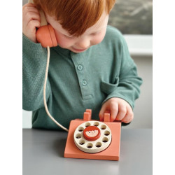 Ring Ring Telefoon Hout