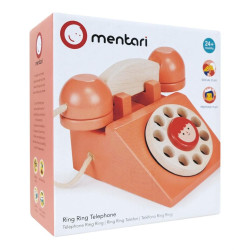 Ring Ring Telefoon Hout