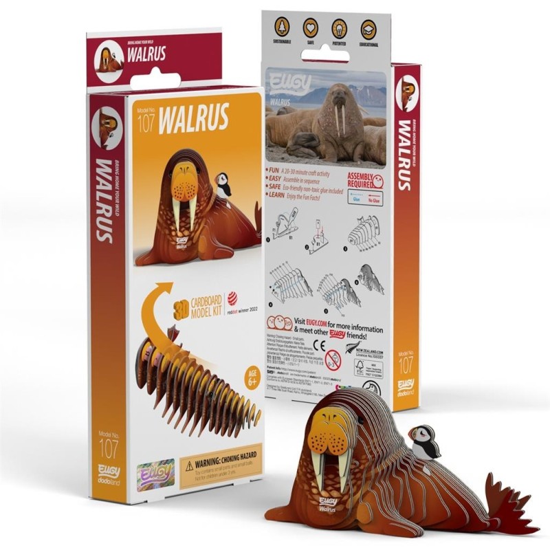 3D Bouwpakket Walrus