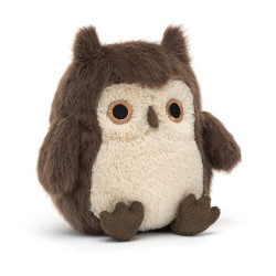 Knuffel Uil Brown Owling