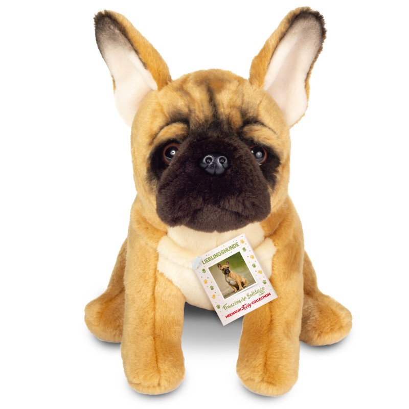 Knuffel Franse Bulldog Zittend 27 cm Knuffel Franse Bulldog Zittend 27 cm