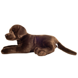 Knuffel Hond Labrador Chocoladebruin 50 cm