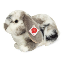 Knuffel Konijn Ram Grijs Wit 23 cm