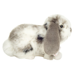 Knuffel Konijn Ram Grijs Wit 23 cm Knuffel Konijn Ram Grijs Wit 23 cm