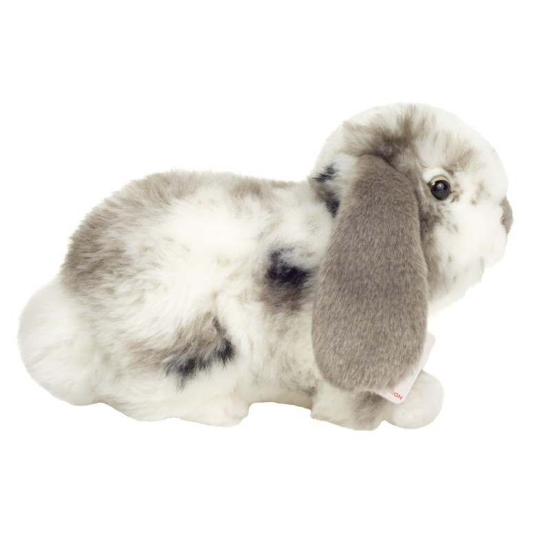 Knuffel Konijn Ram Grijs Wit 23 cm Knuffel Konijn Ram Grijs Wit 23 cm