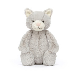 Knuffel Kat Bashful Grey Kitty Original