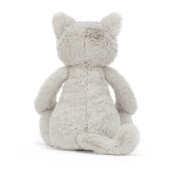 Knuffel Kat Bashful Grey Kitty Original Knuffel Kat Bashful Grey Kitty Original