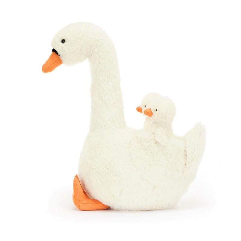 Knuffel Zwaan Featherful Swan Knuffel Zwaan Featherful Swan
