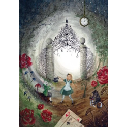 Postkaart Alice in Wonderland