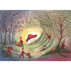 Postkaart Gnomes