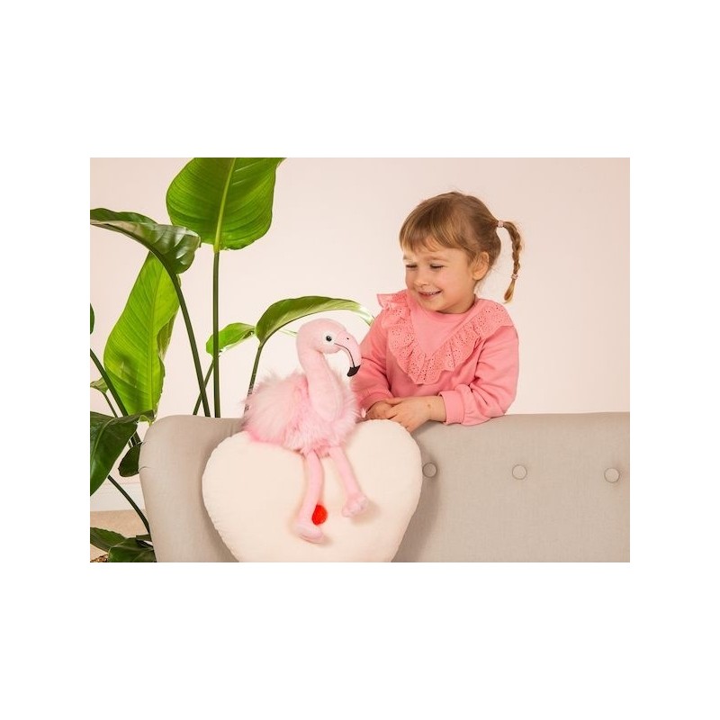 Knuffel Flamingo Flora 35cm