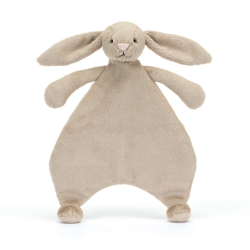 Knuffeldoek Bashful Beige Bunny Comforter Knuffeldoek Bashful Beige Bunny Comforter