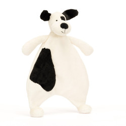 Knuffeldoek Black&Cream Puppy Comforter