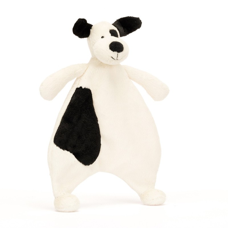 Knuffeldoek Black&Cream Puppy Comforter Knuffeldoek Black&Cream Puppy Comforter