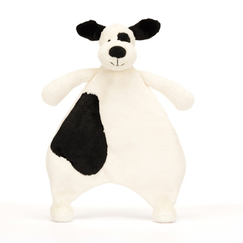 Knuffeldoek Black&Cream Puppy Comforter Knuffeldoek Black&Cream Puppy Comforter