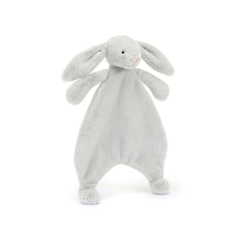 Knuffeldoek Bashful Silver Bunny Comforter Knuffeldoek Bashful Silver Bunny Comforter