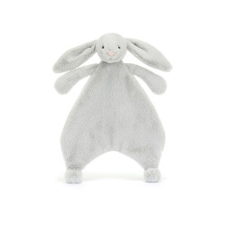 Knuffeldoek Bashful Silver Bunny Comforter Knuffeldoek Bashful Silver Bunny Comforter