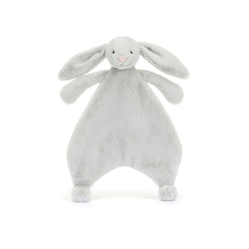 Knuffeldoek Bashful Silver Bunny Comforter Knuffeldoek Bashful Silver Bunny Comforter