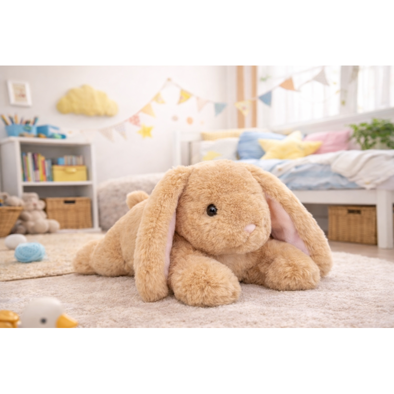 Knuffel Haas Liggend 30cm