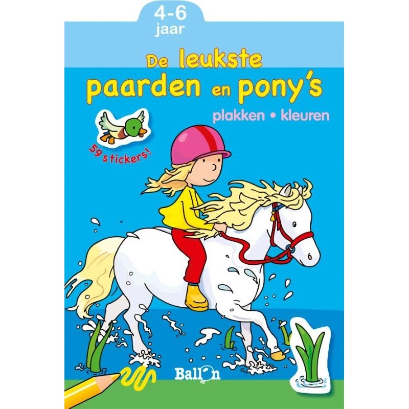De leukste paarden en pony's plakboek