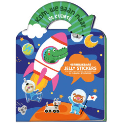 Jelly stickerboek - Kom, we gaan naar… De ruimte