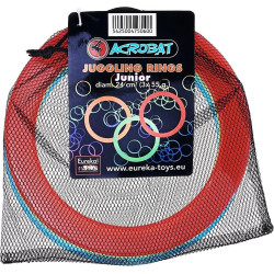 Acrobat Jongleer Ringen Junior 24cm Set 3-delig