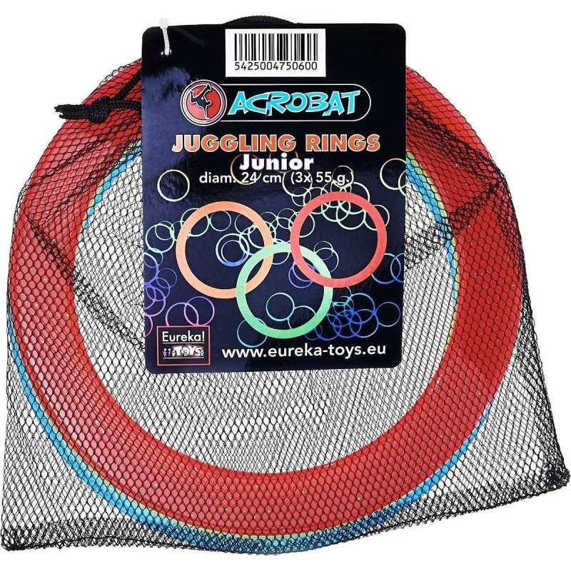 Acrobat Jongleer Ringen Junior 24cm Set 3-delig