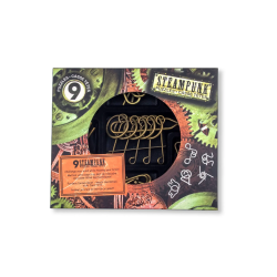 Steampunk Puzzel Bruin Set 9-delig