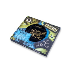 Steampunk Puzzel Blauw Set 9-delig