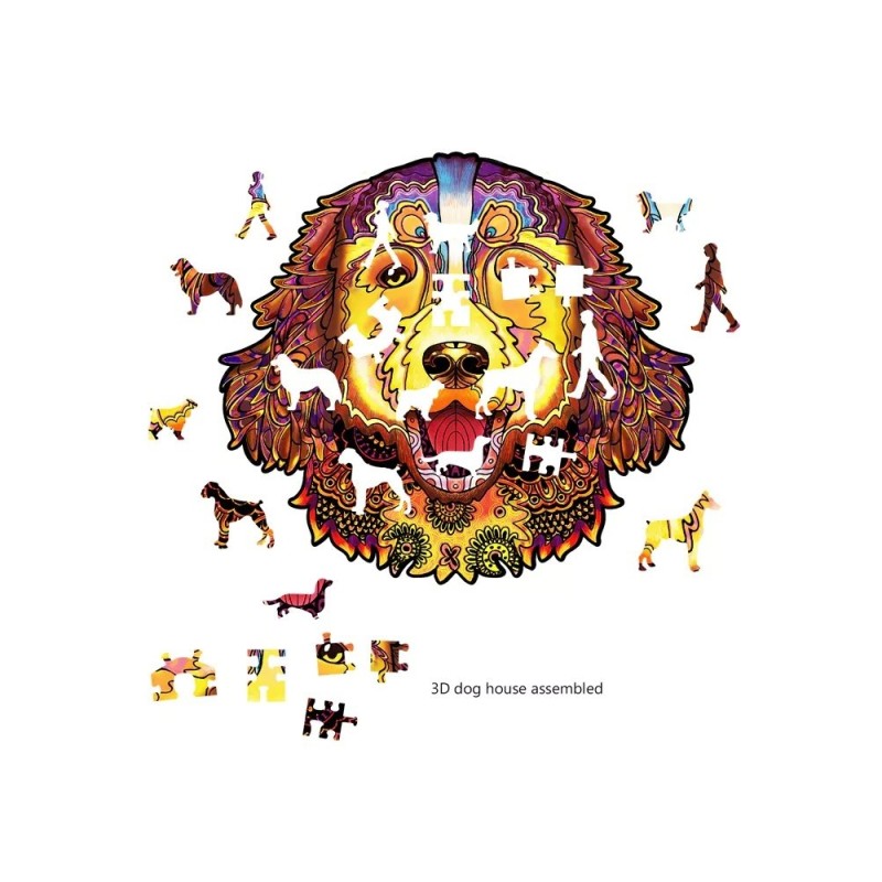 Rainbo Houten Puzzel Berner Sennenhond 118pcs