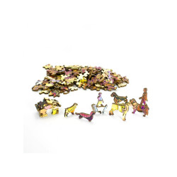 Rainbo Houten Puzzel Berner Sennenhond 118pcs