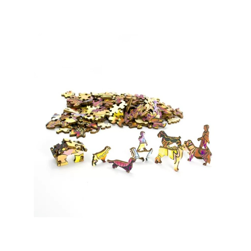 Rainbo Houten Puzzel Berner Sennenhond 118pcs