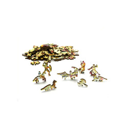 Rainbo Houten Puzzel Draak 104pcs