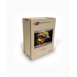 Rainbo Houten Puzzel in Box Vogel 200pcs