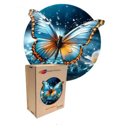 Rainbo Houten Puzzel in Box Vlinder 200pcs