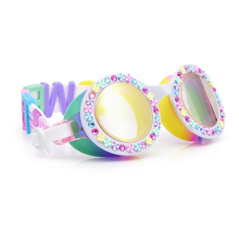 Zwembril Bright Stripe Rainbow Ribbon