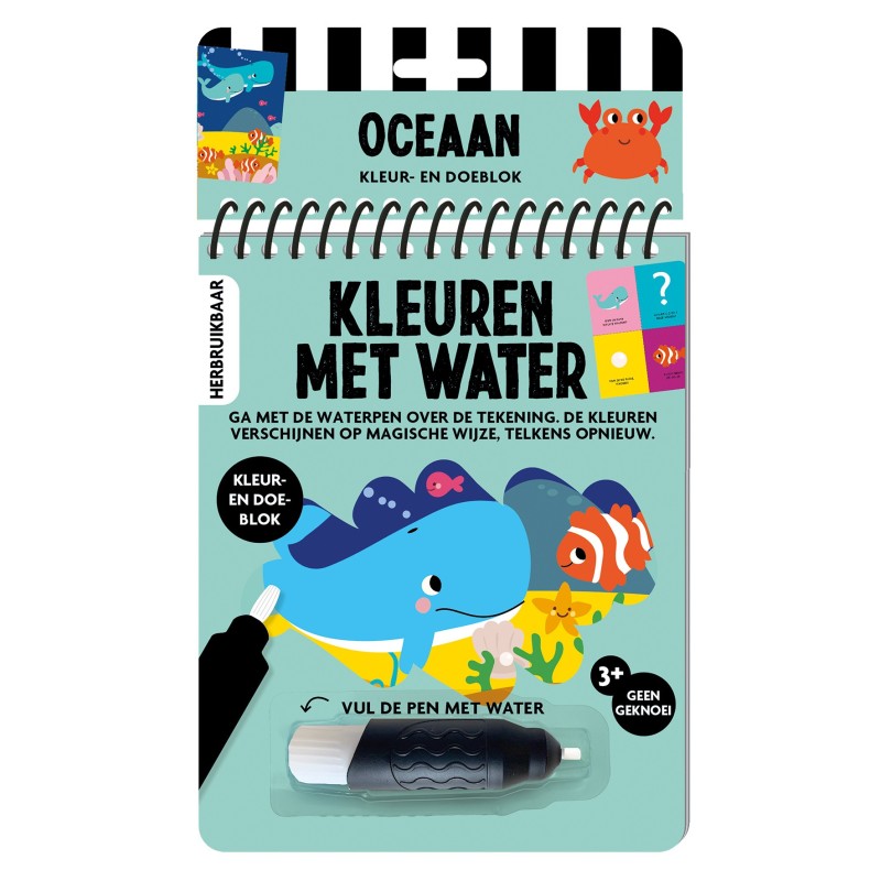 Kleuren met Water Oceaan