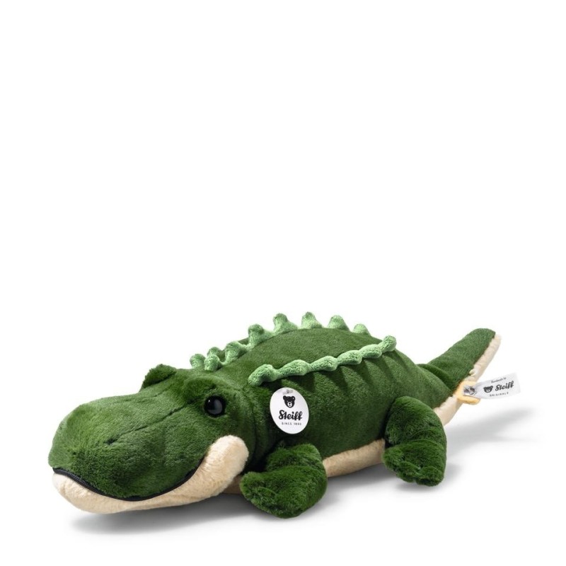 Knuffel Krokodil Rocko Groen 40cm