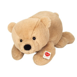 Knuffel Beer Brownie Liggend 55cm