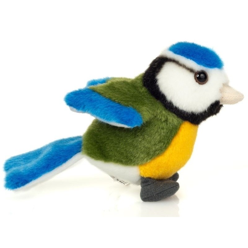 Knuffel Blauwe Mees 12cm