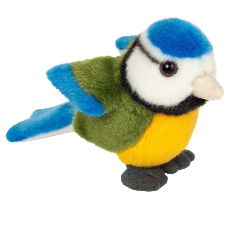 Knuffel Blauwe Mees 12cm