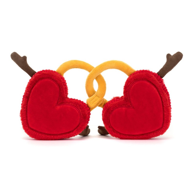 Knuffel Amuseables Val & Tina Love Locks 22 cm Knuffel Amuseables Val & Tina Love Locks 22 cm