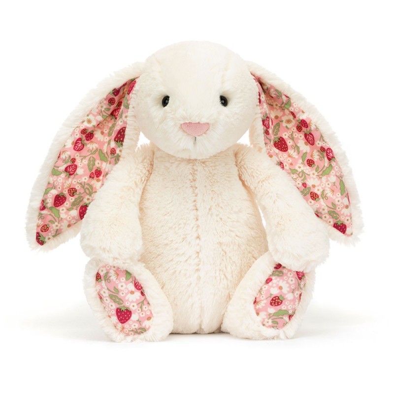 Knuffel Konijn Blossom Cream Bunny Berry 31cm Knuffel Konijn Blossom Cream Bunny Berry 31cm