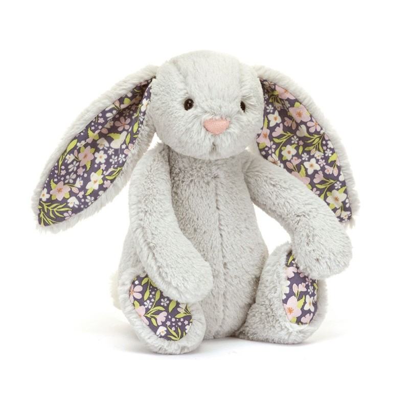 Knuffel Konijn Blossom Silver Bunny Bloom 18 cm