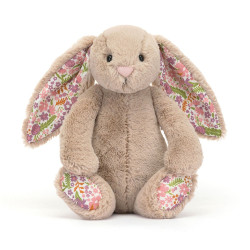Knuffel Konijn Jellycat Blossom Beige Bunny Petal 18 cm