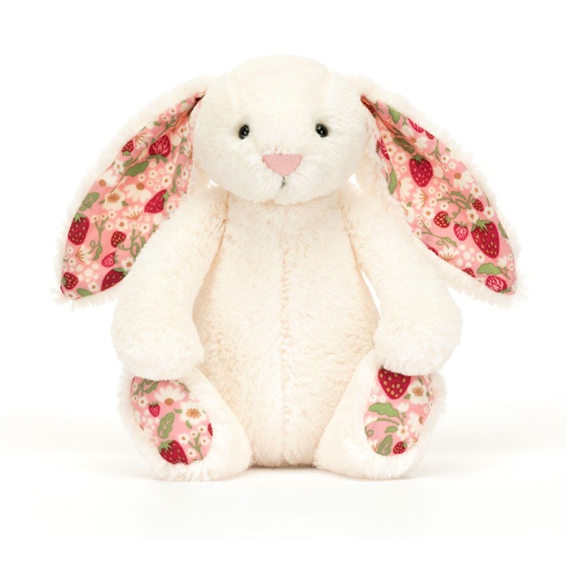 Knuffel Konijn Blossom Cream Bunny Berry 18 cm