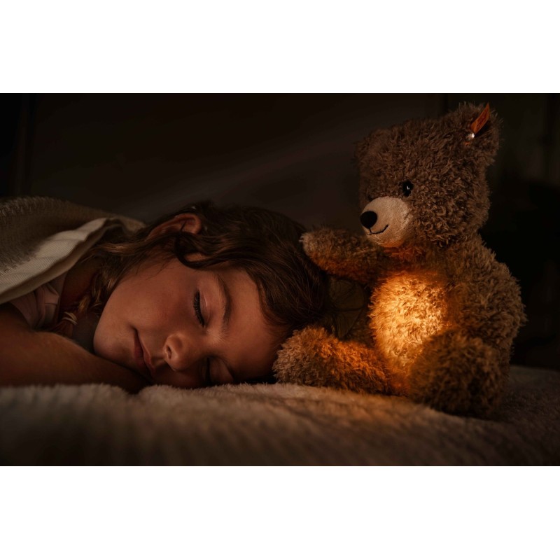 Knuffel met Licht Caspar Teddybeer 28cm