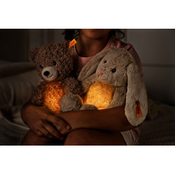 Knuffel met Licht Caspar Teddybeer 28cm