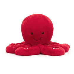 Knuffel Cranberry Octopus Large